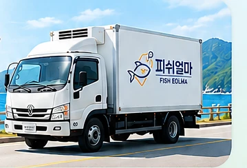 피쉬얼마 배송 차량